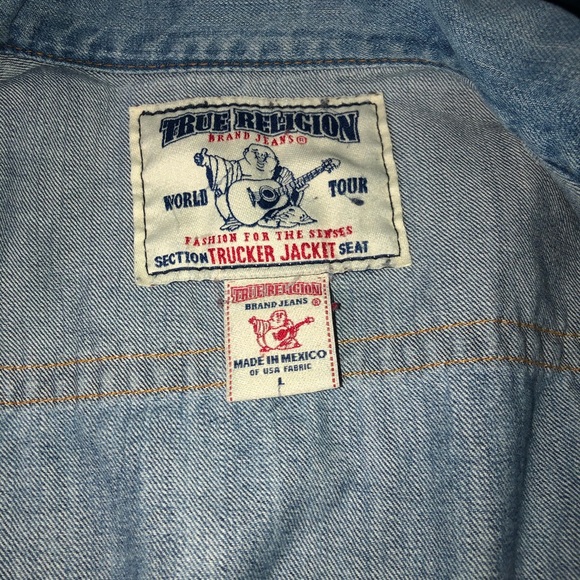 True Religion jean jacket - Picture 3 of 3